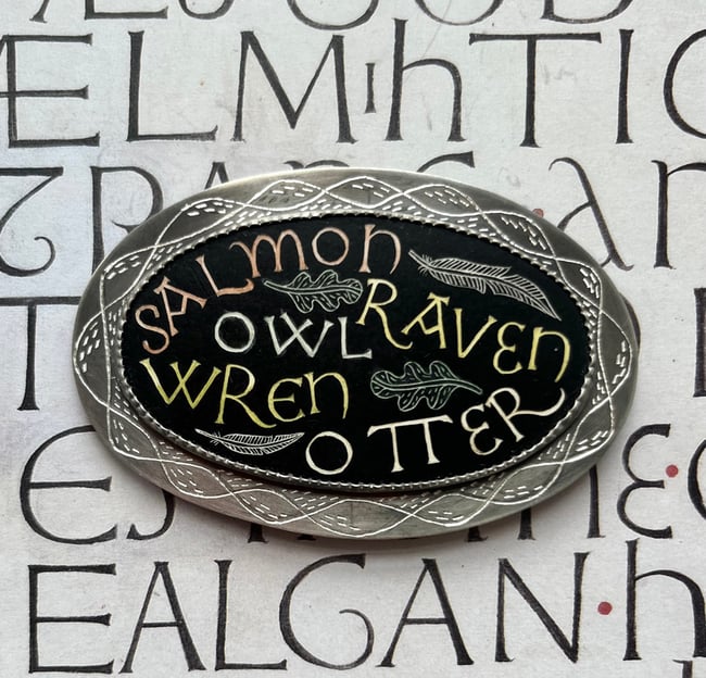 OF FIELD AND RIVER BROOCH