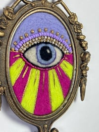 Image 2 of Mystic Eye - magenta/neon/periwinkle