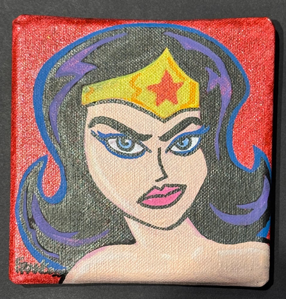Image of Wonder Woman glitter