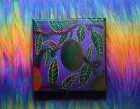 Image 1 of Tropical Mangos on Vines 6x6 Original 🍃