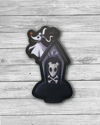 Zero Tombstone Sticker | Nightmare Before Christmas inspired Sticker | Matte Vinyl Sticker