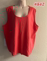 Image 5 of New 3X Drapers & Damon’s Sleeveless top #842*8