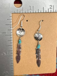 Image 2 of Feather Dangles