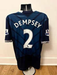 Image 3 of Tottenham Hotspur “DEMPSEY 2” 2012/13 Away Shirt + patches (XL)