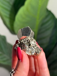 Image 2 of SELF STANDING PYRITOHEDRONAL PYRITE -PERU- B