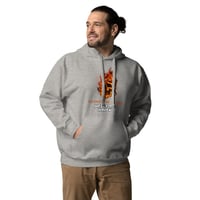 Image 7 of Flaming Skull Unisex Hoodie
