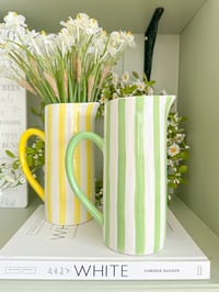 Image 1 of Country Stripe Jugs ( 2 Options )