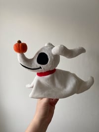 Image 1 of Nightmare Before Christmas Zero Plushie - Made To Order 