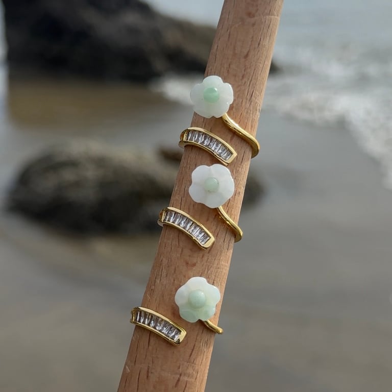 jade blossom ring