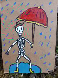 Image 3 of Skeleton In Rain