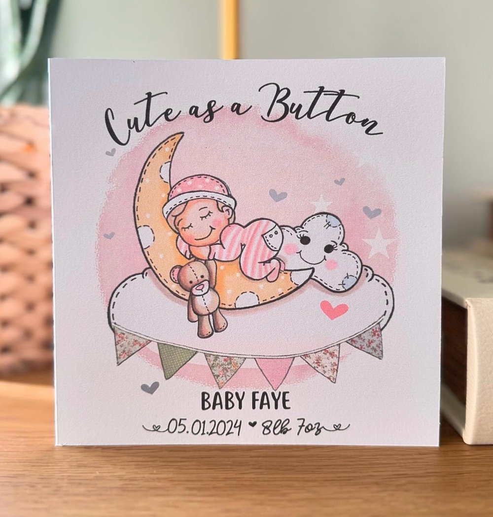 Image of New Baby Card - Illustration 