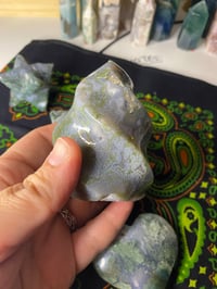 Image 3 of Moss Agate Shapes