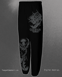 Image 2 of FAREWELL Teddys Tattoo Sweatpant