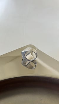 Image 2 of Bague argent et onyx 
