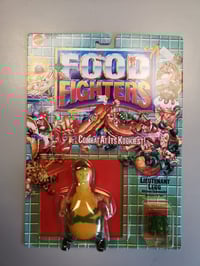 Image 5 of Food Fighters Lieutenant Legg MOC – Mattel 1988 – Vintage Sealed Figure