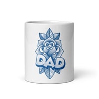 Image 1 of White glossy mug for dad