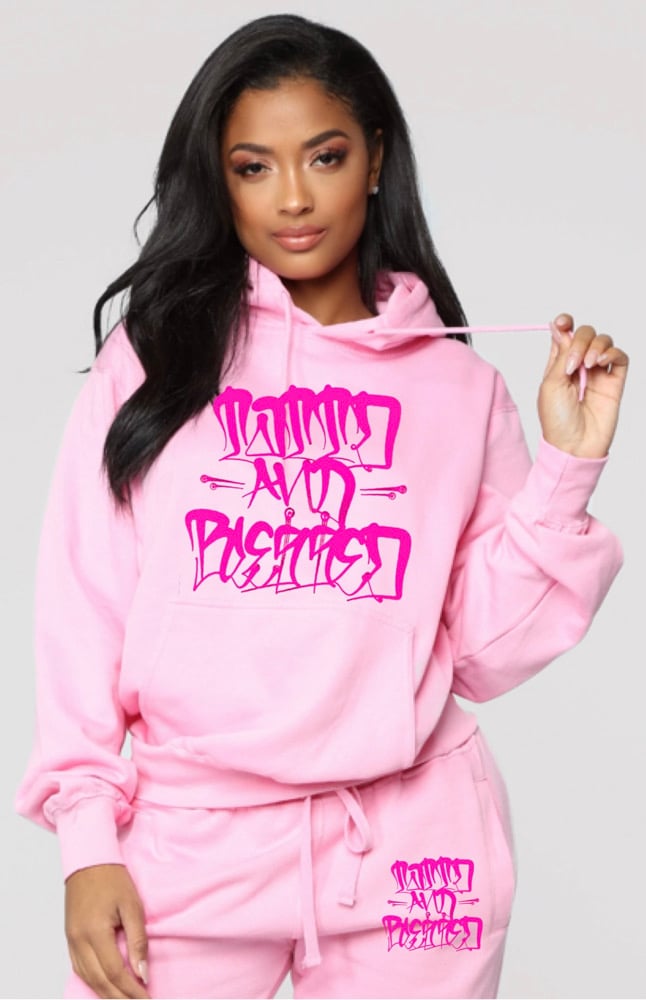 70% off!!! Tattd&Blessed PINK&pink 💝 Hoodie!!! VALENTINE’S DAY HOODIE!!!💘