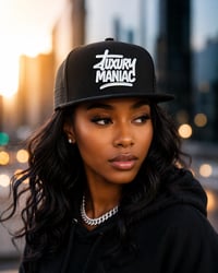 Image 4 of LuxuryManiac Liquid Chrome Snapback