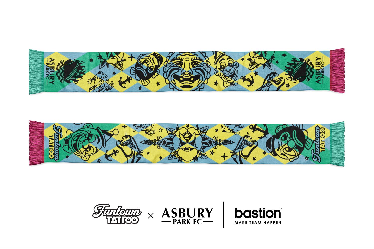 Image of APFC X FUNTOWN GAMEDAY SCARF