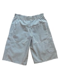 Image 3 of BLUE STRIPED JORTS
