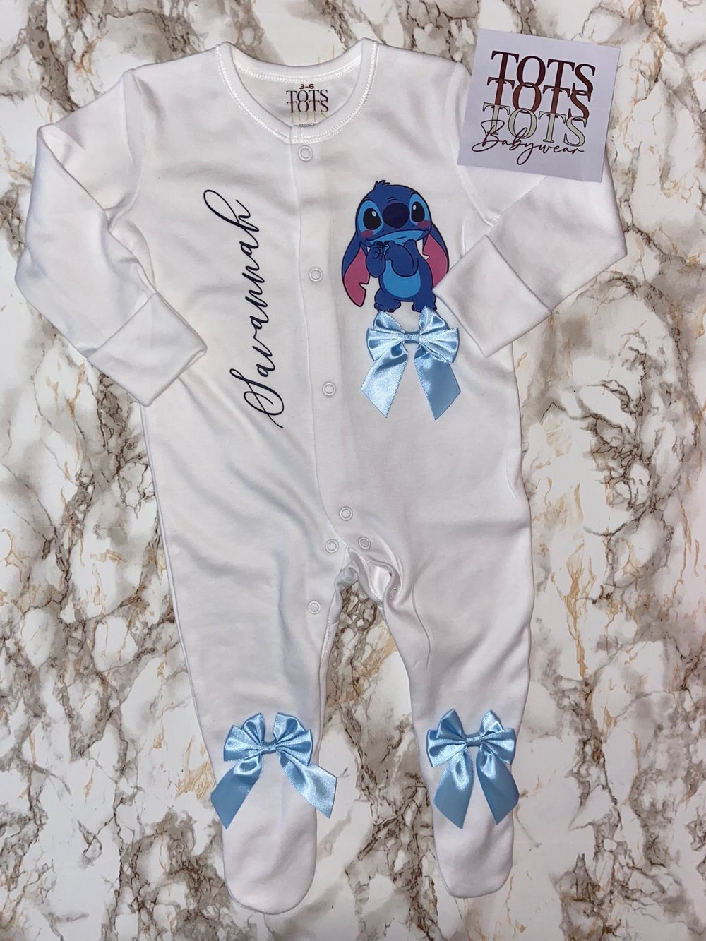 Stitch Bow Sleepsuit