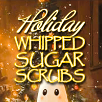 Holiday Whipped Sugar Scrubs 