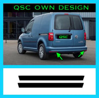 Image 1 of X2 Vw Caddy Mk4 Facelift Rear Reflector Stickers/ Tints 