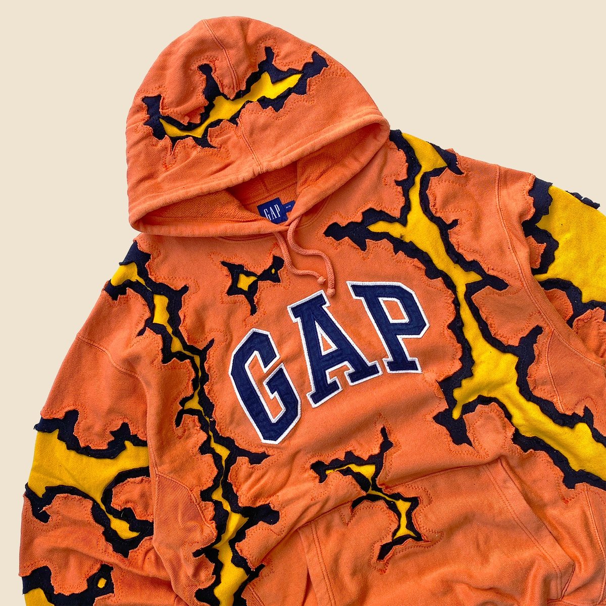 GAP HERITAGE LOGO - Sudadera - papaya whip/naranja 