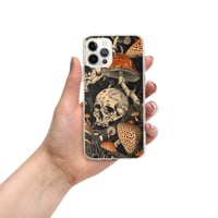 Image 14 of Goblincore Skull and Mushroom Grunge/Punk Clear Case for iPhone®