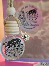 Image 2 of Car jar diffuser with charm various fragrances see below 