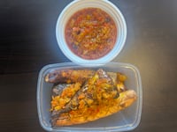 Image 2 of Bole & Bole Sauce with Roasted Fish  
