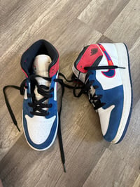 Nike Air red and blue