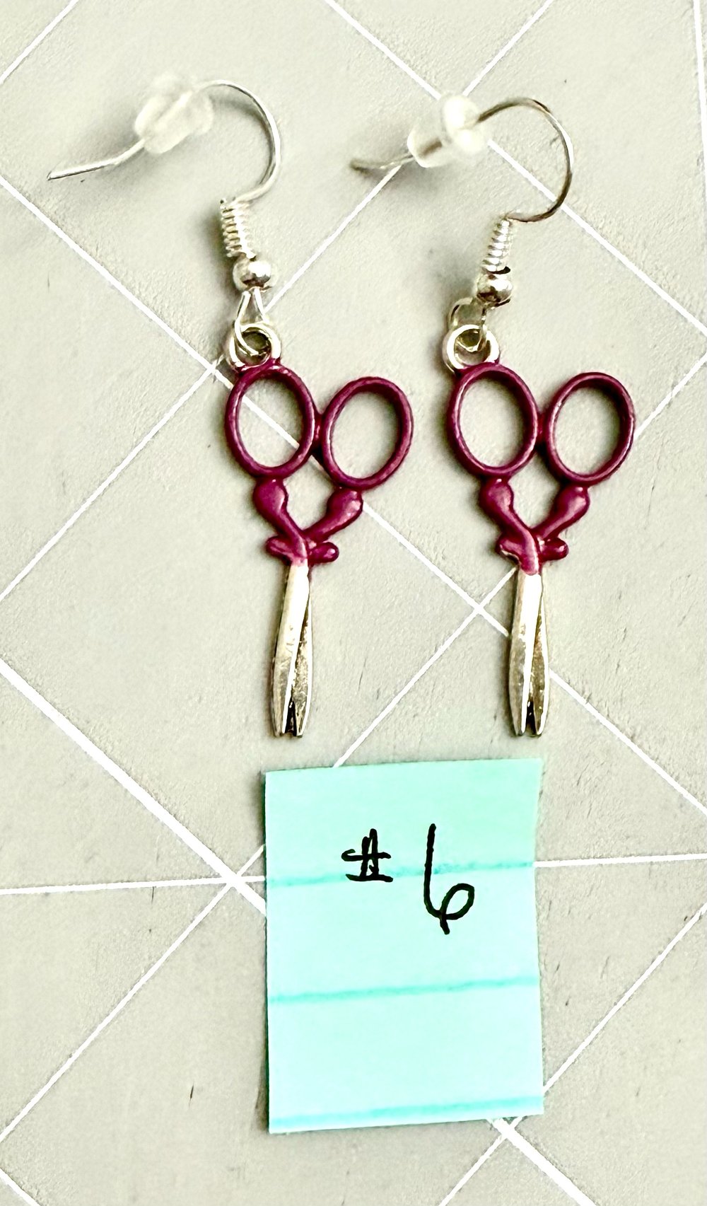 Image of Just the Scissors Earrings