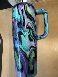 Image 1 of 40oz teal purple owala 