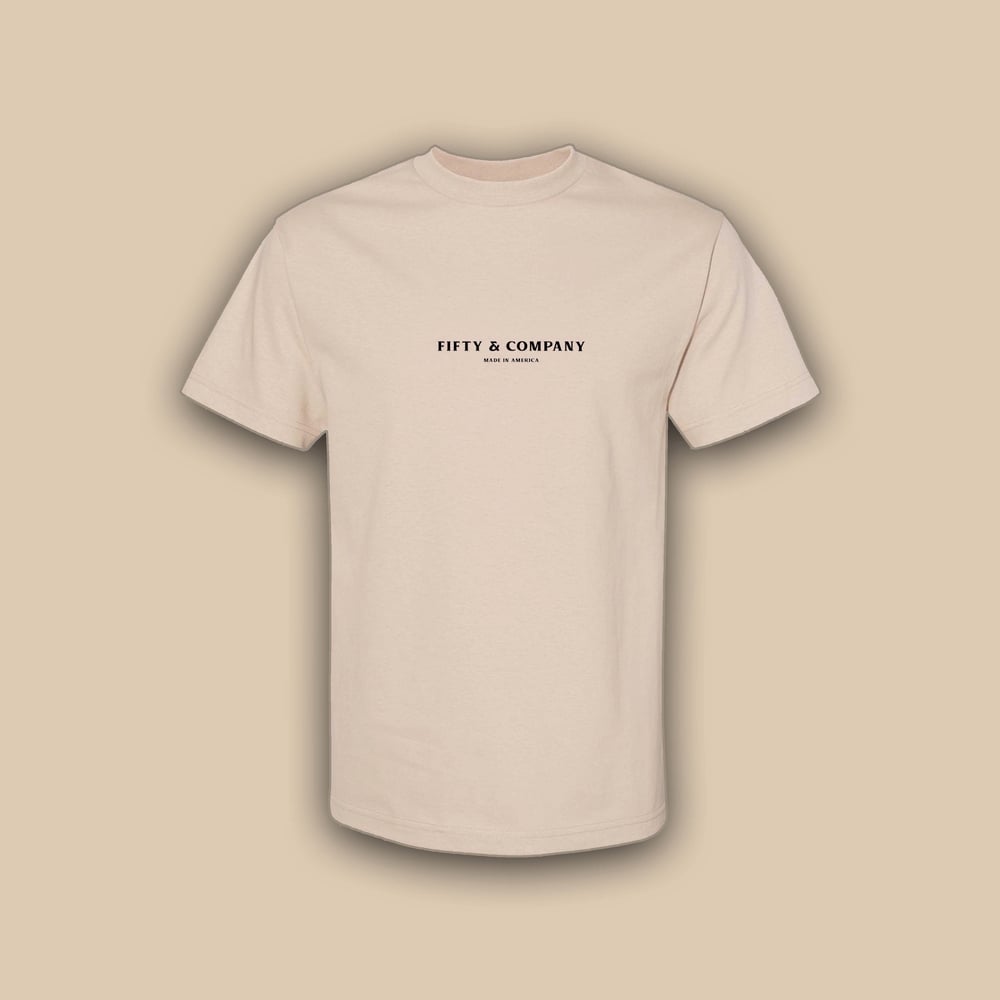 Image of Made in America T-Shirt- Sand