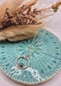 Image 4 of Blue Abalone Gemstone Pendant