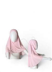 Image 1 of Little Muslimah Overhead Khimar NB-10Yrs