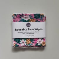 Image 1 of Pineapple Crush Reusable Makeup Remover Pads (Pack of 4) – Eco Friendly Washable Face Wipes