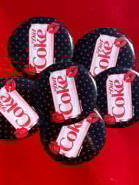 Image 1 of Fridge Cig Pinback Button 