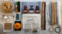 Image 2 of Let's Make Halloween Cats in Jack-o-Lanterns kit