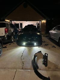 Image 4 of 2007-09 Mustang GT/CS and SHELBY GT Lower Grille Fog Light Mount