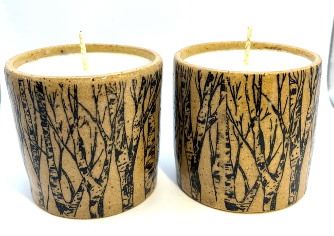 Birch Tree Tumbler Candles (Satsuma Scented)