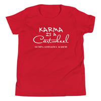 Image 3 of Karma is a Cartwheel - Youth T-Shirt