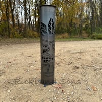 Image 5 of Garden Column - Rolled Garden Pillar - Tiki Man