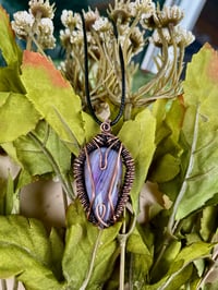 Image 3 of Dyed Agate Pendant