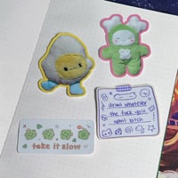 Image 2 of Lucky Plushie Sticker