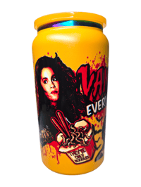 Image 3 of They're Just Noodles stainless steel 16oz can cup with lid