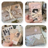 Image 2 of Vintage french lace samples pouch