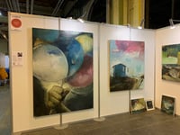 Image 5 of  PAINTING / MALERI / "The boquet" / 140x190 CM