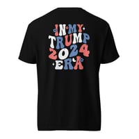 Image 1 of True 2024 Retro In My Trump Era - Unisex Garment-Dyed Heavyweight T-shirt from PatriotsCo